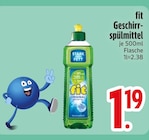 Geschirrspülmittel im EDEKA Prospekt Geschirrspülmittel von fit im aktuellen EDEKA Prospekt für 1,19 €