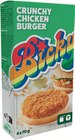Crunchy Chicken Burger Surgelé - Bicky en promo à 3,99 € chez Intermarché Super Crunchy Chicken Burger Surgelé - Bicky dans le catalogue Intermarché Super