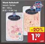 Wurst Aufschnitt Angebote von Wolf bei Netto Marken-Discount Falkensee für 1,19 €