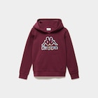 La Halle Mende - Promo Sweat hoodie 1 poche Kappa bordeaux fille Promo Sweat hoodie 1 poche Kappa bordeaux fille à 24,99 € dans le catalogue La Halle à Mende