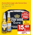 Netto Marken-Discount Redwitz - Corona Extra Lager oder Corona Cero Angebot im Prospekt Corona Extra Lager oder Corona Cero bei Netto Marken-Discount im Redwitz Prospekt für 15,49 €