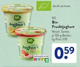Fruchtjoghurt Mango im ALDI SÜD Prospekt Fruchtjoghurt Mango von Bio im aktuellen ALDI SÜD Prospekt für 0,59 €