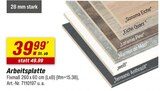 Arbeitsplatte im Angebot bei toom Baumarkt in Ravensburg Arbeitsplatte Angebote bei toom Baumarkt Ravensburg für 39,99 €