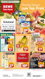 Bananen im REWE Prospekt in Mülheim Aktueller REWE Prospekt mit Bananen, "Dein Markt", Seite 1