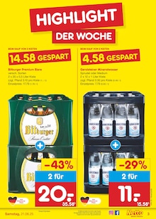 Gerolsteiner im Netto Marken-Discount Prospekt "Aktuelle Angebote" mit 59 Seiten (Heilbronn)