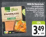 Räucherlachs im Angebot bei EDEKA in Ansbach Räucherlachs Angebote von EDEKA Bio bei EDEKA Ansbach für 3,49 €