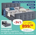 Boxspringbett Angebote bei ROLLER Bocholt für 899,99 €