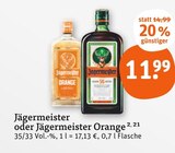 Jägermeister im Angebot bei tegut in Ludwigshafen Jägermeister Angebote bei tegut Ludwigshafen für 11,99 €