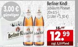 Jubiläums Pilsener Angebote von Berliner Kindl bei Getränke Quelle WVG Magdeburg für 12,99 €