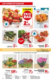 Chrysanthèmes Angebote im Prospekt "Pâques À PRIX BAS" von Super U auf Seite 34
