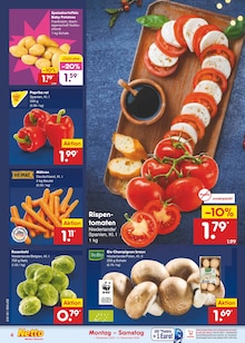 Paprika im aktuellen Netto Marken-Discount Prospekt (Paderborn) Paprika im Netto Marken-Discount Prospekt "Aktuelle Angebote" mit 59 Seiten (Paderborn)