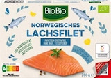 Norwegisches Lachsfilet Angebote von BioBio bei Netto Marken-Discount Dinslaken für 5,59 €