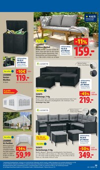 Gartenmöbel im Lidl Prospekt "LIDL LOHNT SICH" mit 73 Seiten (Aachen)