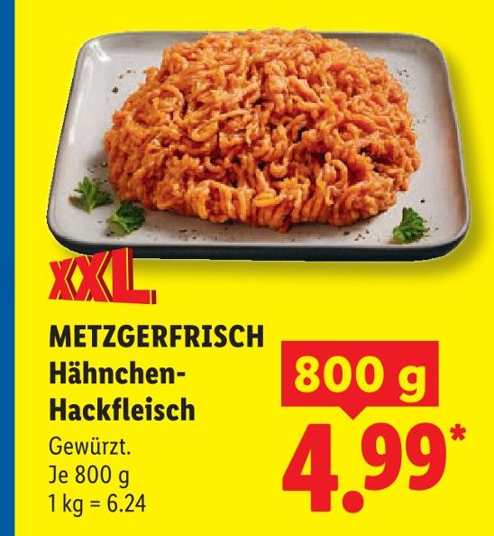 Hähnchen-Hackfleisch