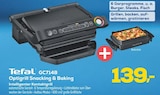 GC7148 Optigrill Snacking & Baking im Angebot bei EURONICS in Bergisch Gladbach GC7148 Optigrill Snacking & Baking Angebote von Tefal bei EURONICS Bergisch Gladbach für 139,00 €
