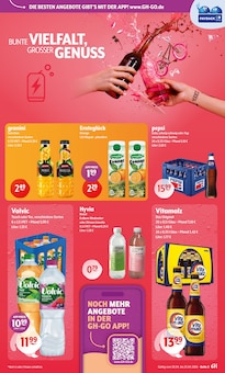 Volvic im Getränke Hoffmann Prospekt "Aktuelle Angebote" mit 10 Seiten (Ahlen)