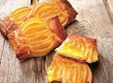 Jalousies aux pommes ou pains crème pâtissière dans le catalogue U Express