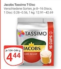 Jacobs Tassimo T-Disc im Angebot bei GLOBUS in Pulheim Jacobs Tassimo T-Disc Angebote von Tassimo bei GLOBUS Pulheim für 4,44 €