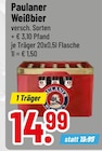 Trinkgut Füssen - Weißbier Angebot im Prospekt Weißbier bei Trinkgut im Füssen Prospekt für 14,99 €