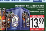 Bier im Angebot bei EDEKA in Neuburg Bier Angebote von Mönchshof bei EDEKA Neuburg für 13,99 €