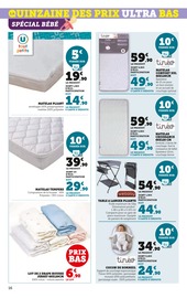 Matelas Angebote im Prospekt "LA QUINZAINE DES PRIX ULTRA BAS" von Hyper U auf Seite 16