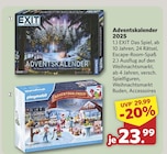 EXIT Das Spiel Adventskalender Angebote von Kosmos bei combi Melle für 23,99 €