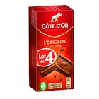 Tablettes De Chocolat Au Lait Extra Côte D'or en promo chez Auchan Hypermarché Amiens à 4,16 €