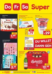 Netto Marken-Discount Prospekt für Rottelsdorf b Lutherstadt Eisleben: Super Wochenende, 16 Seiten, 23.06.2022 - 25.06.2022