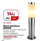 Borne extérieure BERGEN - INSPIRE en promo chez Weldom Borne extérieure BERGEN - INSPIRE dans le catalogue Weldom