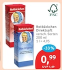 Direktsaft von Rotbäckchen im aktuellen budni Prospekt