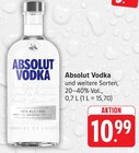 Vodka im Angebot bei Trinkgut in Oberursel Vodka Angebote von Absolut bei Trinkgut Oberursel für 10,99 €