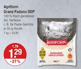 Grana Padano DOP von Agriform im aktuellen V-Markt Prospekt für 1,29 €