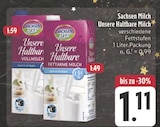 Aktuelles Unsere Haltbare Vollmilch Angebot bei E center in Dresden ab 1,11 €