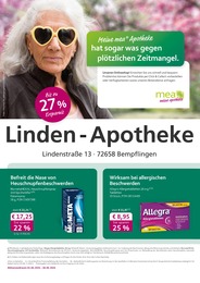 mea - meine apotheke Prospekt für Großbettlingen: "Unsere April-Angebote", 4 Seiten, 01.04.2024 - 30.04.2024