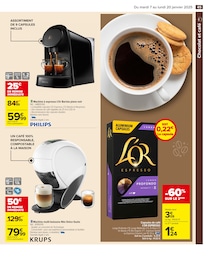 Offre Capsules De Café dans le catalogue Carrefour du moment à la page 47