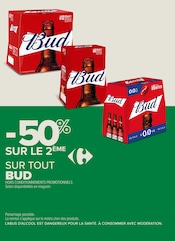 Promos Bud dans le catalogue "J'peux pas, J'ai promos !" de Carrefour Proximité à la page 13