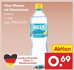 Wasser mit Geschmack Lemon von Vilsa für 0,69 € bei Netto Marken-Discount im Angebot Wasser mit Geschmack Lemon von Vilsa im aktuellen Netto Marken-Discount Prospekt