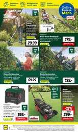 Rasenmäher Angebot im aktuellen Lidl Prospekt auf Seite 56