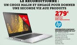 Ordinateur portable reconditionné 13,3" - HP en promo chez Hyper U Draguignan à 279,00 €