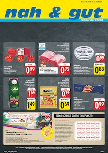 Aktueller nah und gut Prospekt "Wir lieben Lebensmittel!" Seite 1 von 8 Seiten