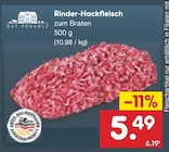 Rinder-Hackfleisch Angebote von Gut Ponholz bei Netto Marken-Discount Lutherstadt Wittenberg für 5,49 €