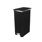 Poubelle à pédale 45 L - CARREFOUR HOME - Carrefour à Asnières-sur-Seine Poubelle à pédale 45 L - CARREFOUR HOME en promo chez Carrefour Asnières-sur-Seine à 23,99 €