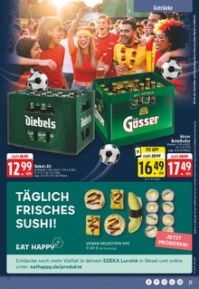 Bier im aktuellen EDEKA Prospekt (Wesel) Bier im EDEKA Prospekt "Aktuelle Angebote" mit 28 Seiten (Wesel)
