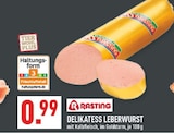 Delikatess Leberwurst im Angebot bei Marktkauf in Paderborn Delikatess Leberwurst Angebote von Rasting bei Marktkauf Paderborn für 0,99 €