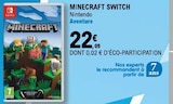 Minecraft switch - NINTENDO dans le catalogue E.Leclerc