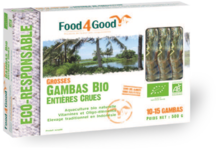 Gambas entières crues - NaturéO à Nancy Gambas entières crues en promo chez NaturéO Nancy à 15,99 €