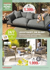 Aktueller hofmeister Prospekt mit Polstermöbel, "SAISONERÖFFNUNG", Seite 18