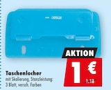 Taschenlocher für 1,00 € bei Mäc-Geiz im Angebot Taschenlocher im aktuellen Mäc-Geiz Prospekt