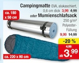 Campingmatte Angebote bei Zimmermann Emden für 3,99 €
