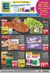 EDEKA Discounter Prospekt der aktuellen Woche mit 24 Seiten, gültig von 03.08.2026 bis 08.08.2026, in Vallendar und Umgebung Aktueller EDEKA Discounter Prospekt in Vallendar und Umgebung, "Aktuelle Angebote" mit 24 Seiten, 03.08.2026 - 08.08.2026